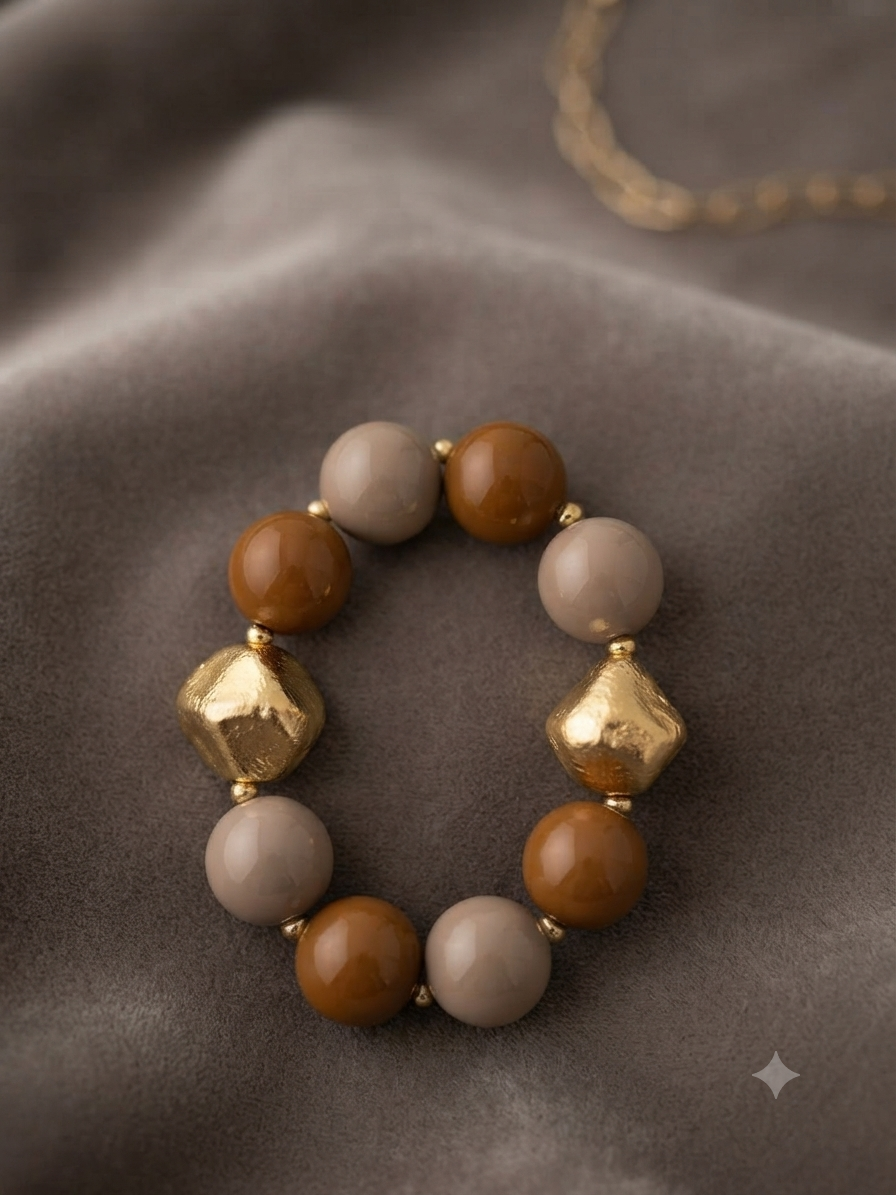 PULSERA BILMA MARRÓN