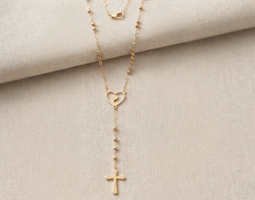 COLLAR ROSARIO VIRGEN