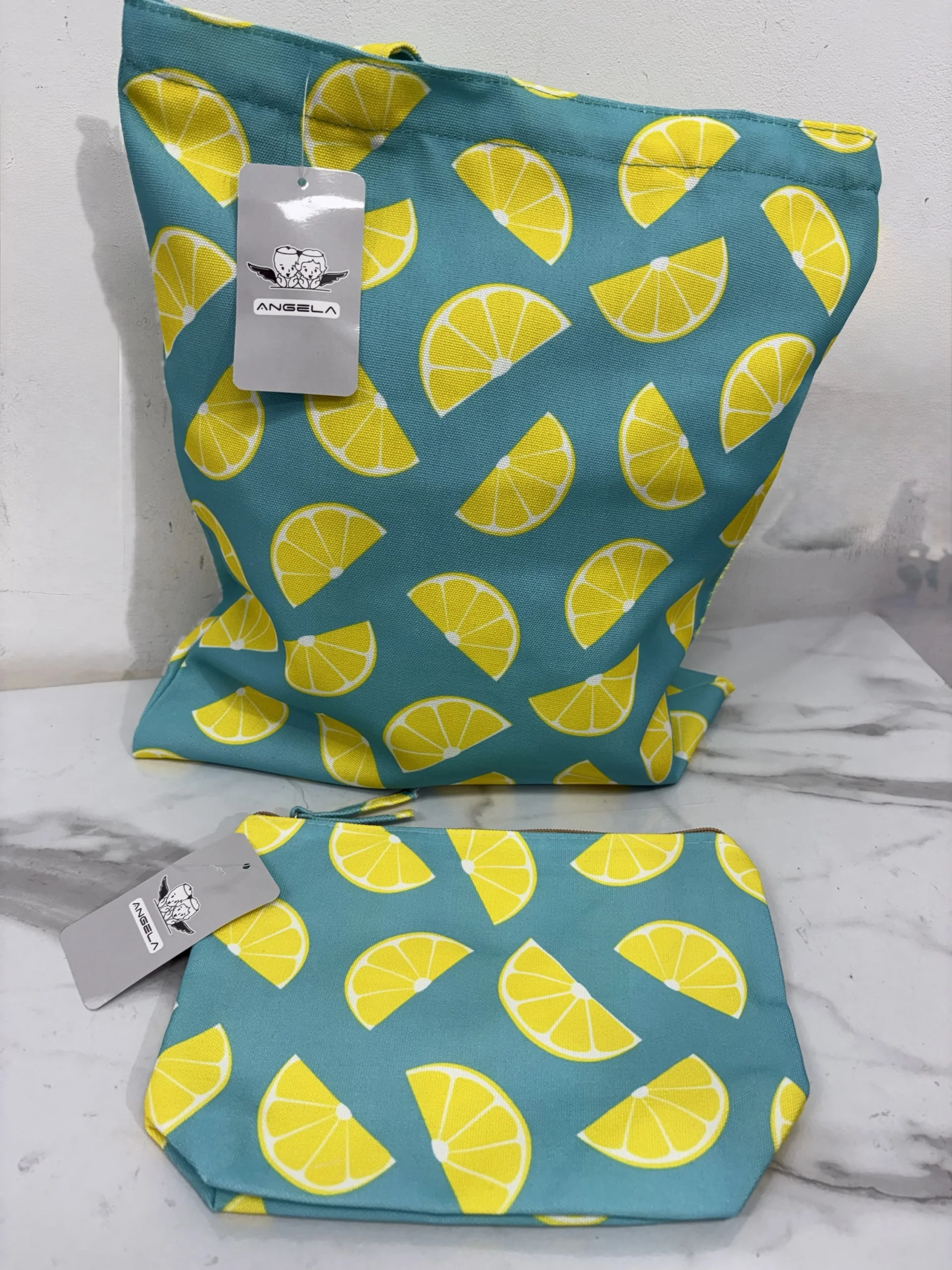 BOLSO PEQUEÑO PLAYA + NECESER LIMON ?