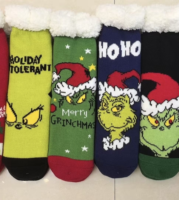 CALCETINES NIÑOS GRINCH🎄