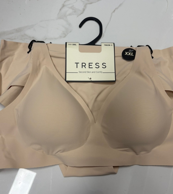 SUJETADOR + BRAGUITAS INVISIBLE BEIG