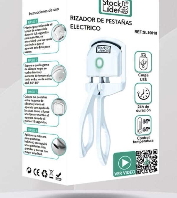RIZADOR PESTAÑAS ELÉCTRICO