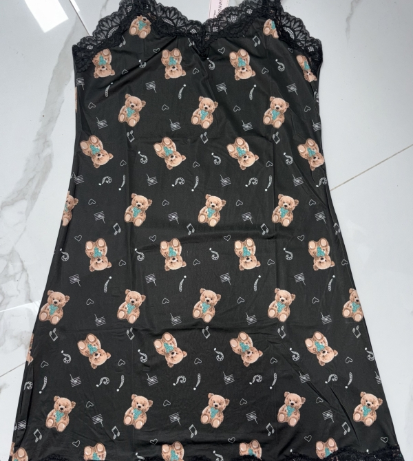 CAMISÓN OSO LAZO VERDE