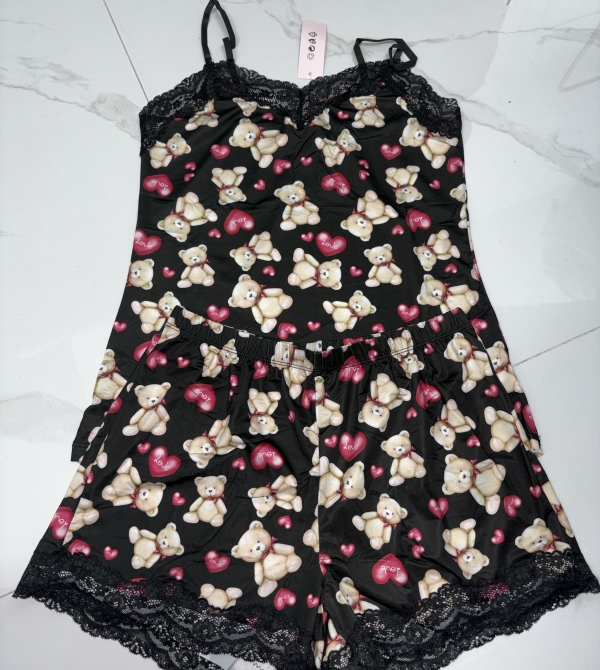PIJAMA OSO CORAZÓN ❤️