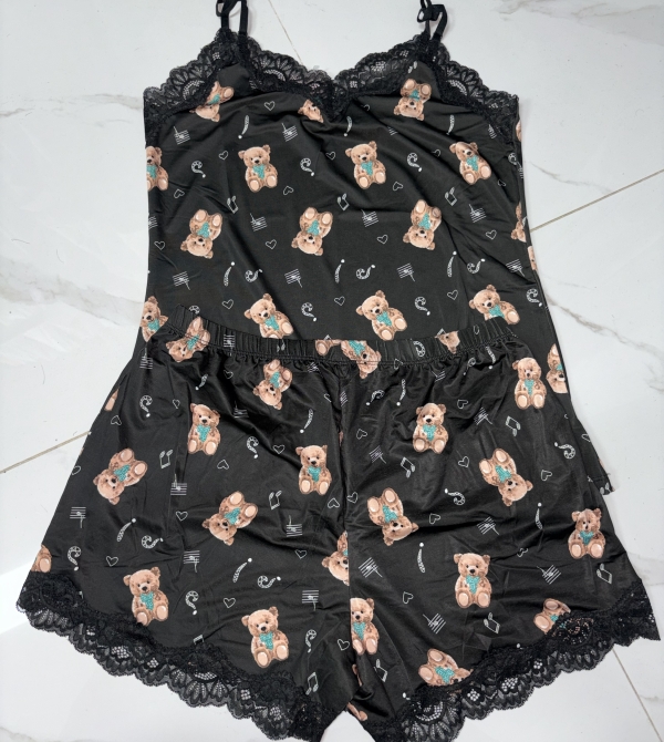 PIJAMA OSITO LAZO VERDE