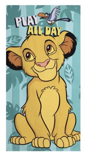 TOALLA PLAYA SIMBA 70x140