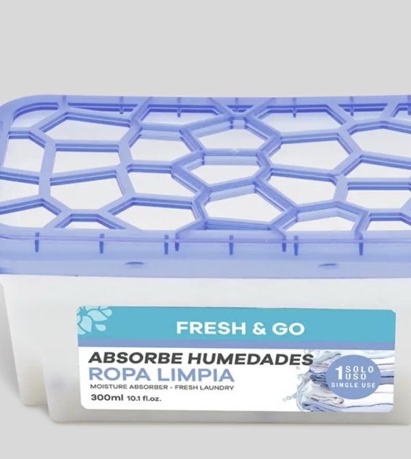 ABSORBE HUMEDAD ROPA LIMPIA