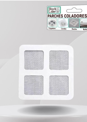PARCHES COLADORES 10x10 cm  20 piezas