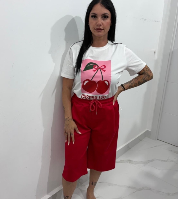 CAMISETA CHERRY LOVE