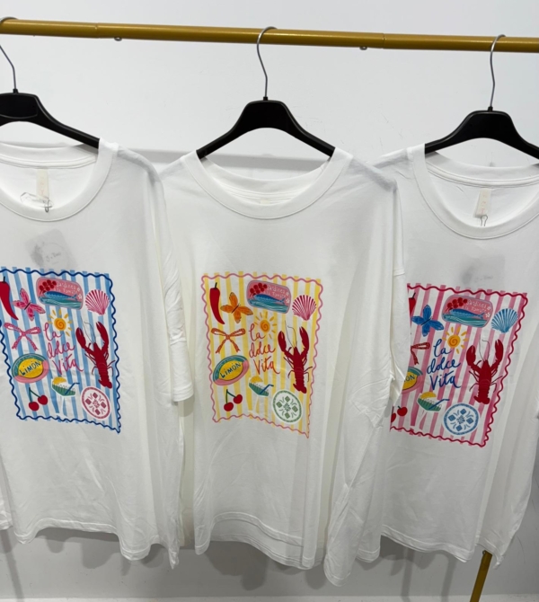 CAMISETA CURVY DOLCE VITA