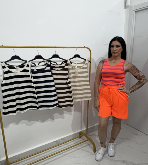 CAMISETA TIRANTA RAYA
