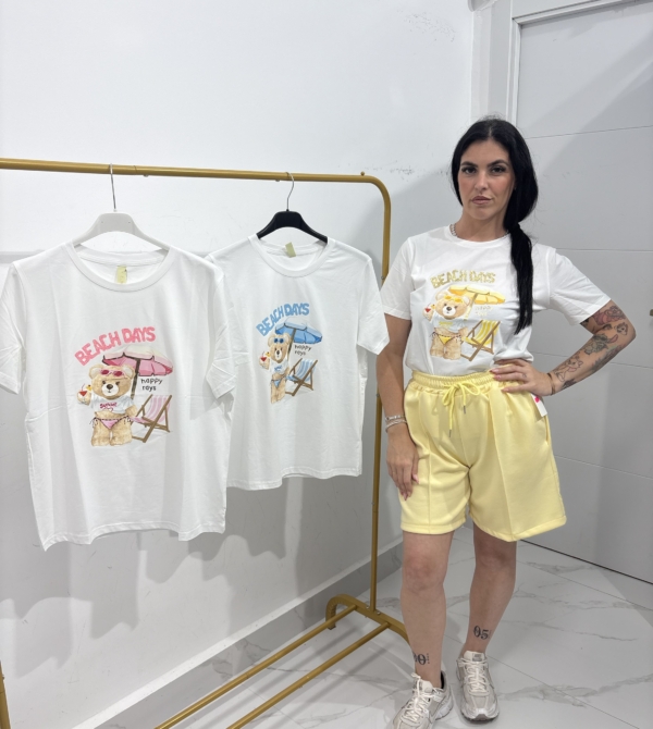 CAMISETA OSO BEACH