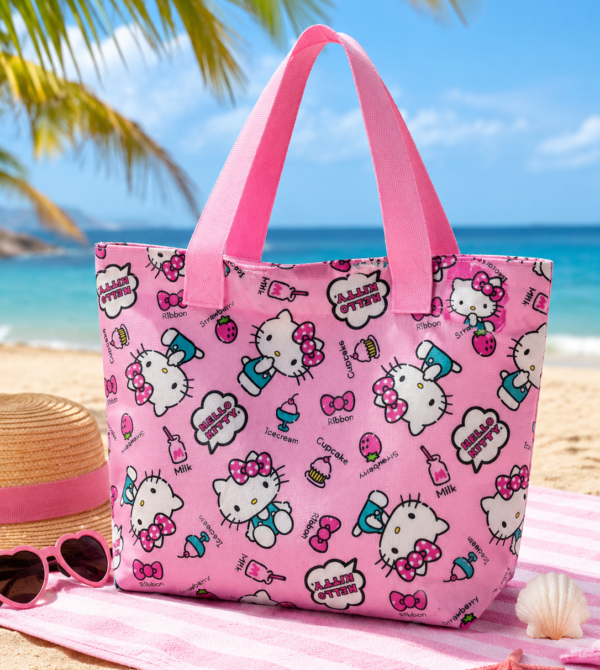 BOLSO DE PLAYA HELLO KITTY 🍦