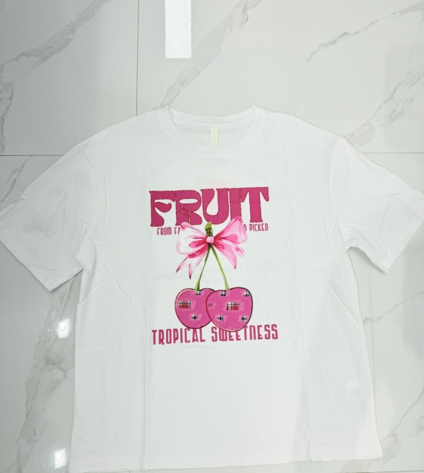 CAMISETA CURVY TROPICAL