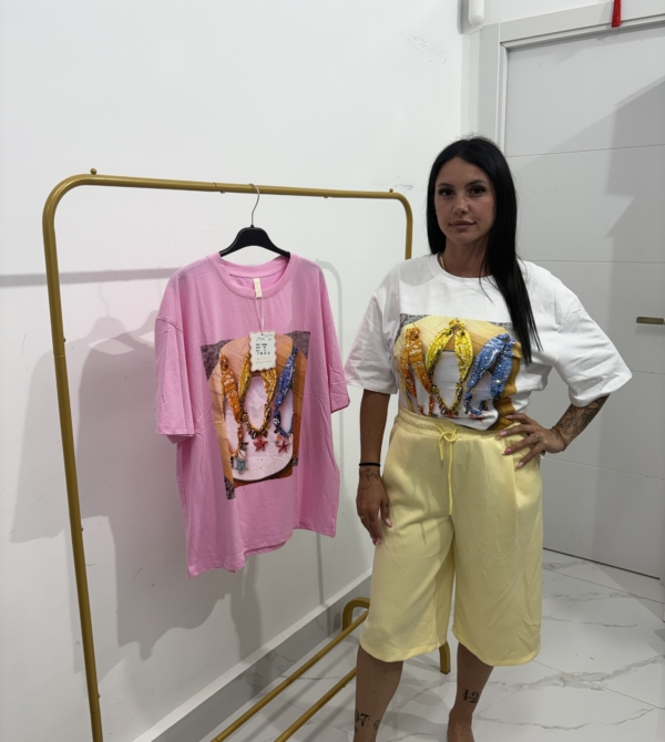 CAMISETA CURVY MAR